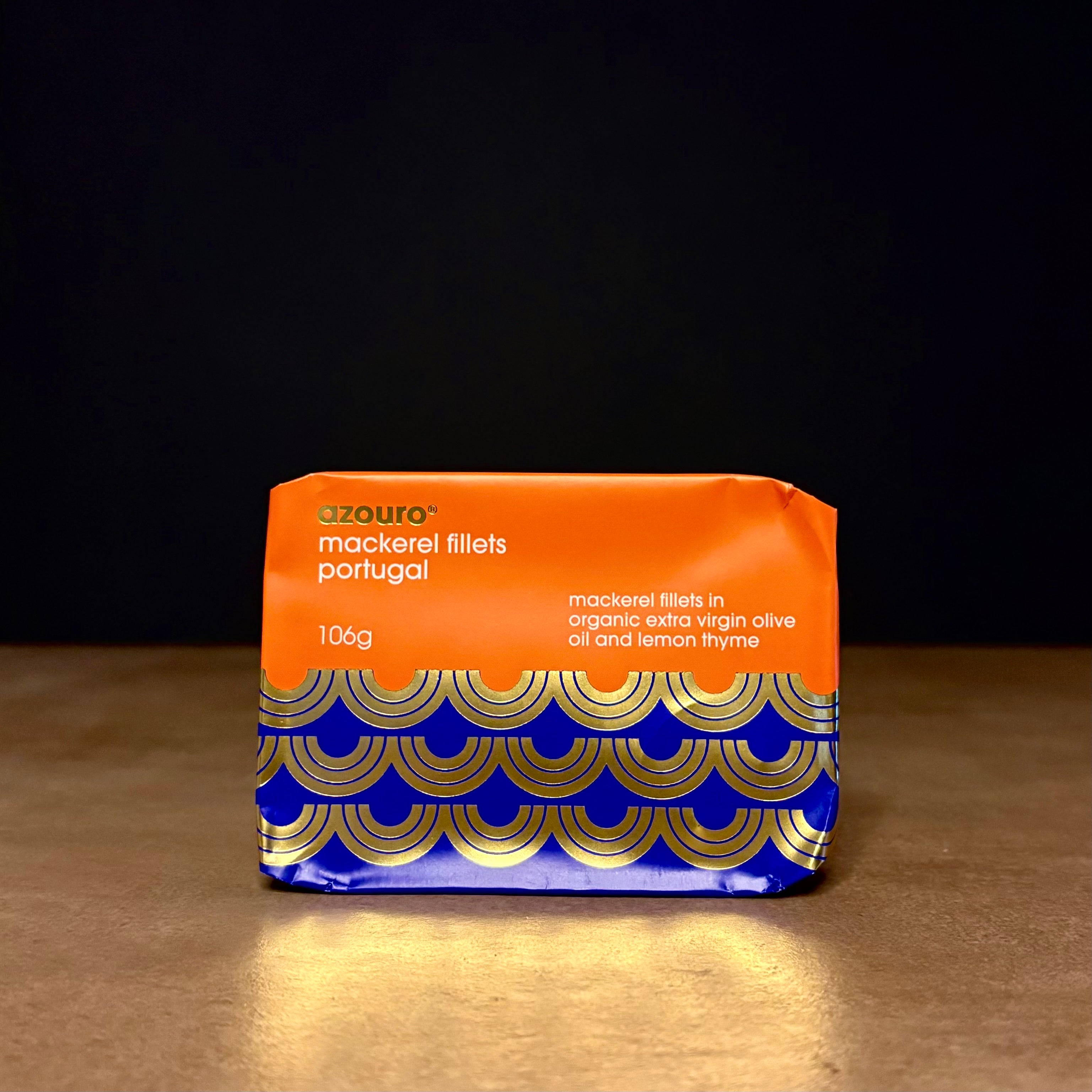 Azouro Mackerel Fillets in Lemon Thyme & Olive Oil 106g Olives&Oils